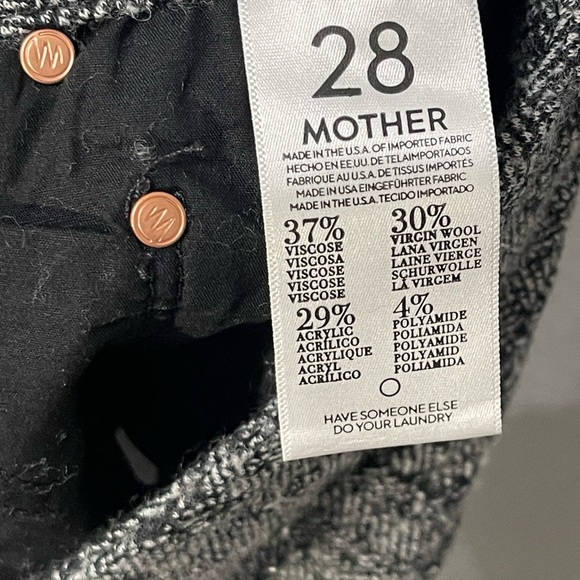 Mother The Looker Anything For a Story Knit Wool Blend Pants
Size 28 - Picture 7 of 8
